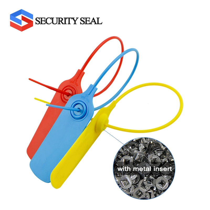 K002 Model Pull Tight Plastic Seal Strip Security Seals Factory of Laser Printed Plastic Seals