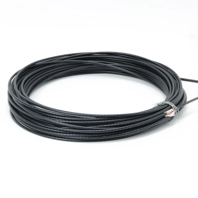 Plastic Coated Steel Wire Rope Gym Cable Skipping Rope 3mm 4mm