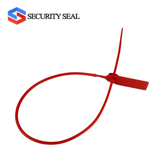 175 mm Wholesale Disposable Fixed Length Custom Security Plastic Seals with Barcode